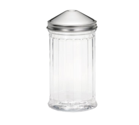TableCraft P55S 12 oz center pour plastic fluted shaker
