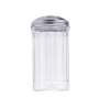 Clear copolyester cheese and spice shaker