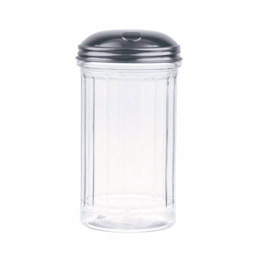 TableCraft P57S 12 oz fluted side-flap shaker