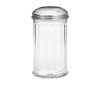 TableCraft fluted plastic shaker with stainless steel side-flap top