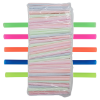 wrapped neon boba straws for concession and beverage service