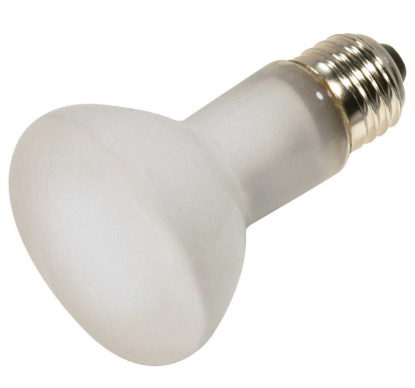Shatter resistant R20 bulb for popcorn machine
