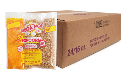 Mega Pop popcorn kit for 12 oz kettle