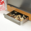 Cinema style concession popcorn machine with old-maid drawer