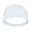 Clear plastic dome cover for cotton candy bowl protection