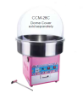 Cotton candy machine cover for concession stand sugar containment