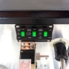 Commercial Popcorn Maker controls