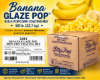 Gold Medal 2604 Banana Glaze Pop® commercial kettle popcorn coating with banana flavor