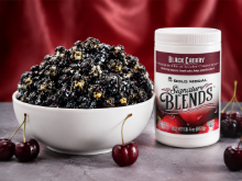 Black Cherry Candy Glaze - Cherry Flavor & Black Color Concentrate for gourmet popcorn, waffles, funnel cakes, fudge, and more