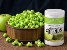 GREEN APPLE Candy Glaze  for gourmet popcorn, waffles, funnel cakes, fudge, and more