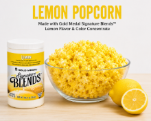 LEMON Candy Glaze - Signature Blends® Flavor - Premium Flavor & Color Concentrate Gold Medal 2305