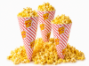 Gold Medal #2067 Cone-O-Corn paper popcorn cups - sample  size for concessions and events