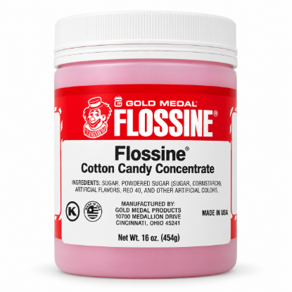 Gold Medal Flossine Concentrate 1 lb can for floss candy sugar flavor mix