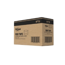 Paper Food Service Trays 1/2 lb Grease-resistant